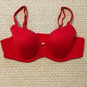 Victoria's Secret Red Demi Bra 40C